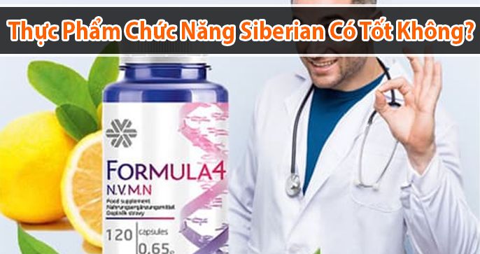Thực phẩm chức năng Siberian có tốt không? Tác dụng ra sao?