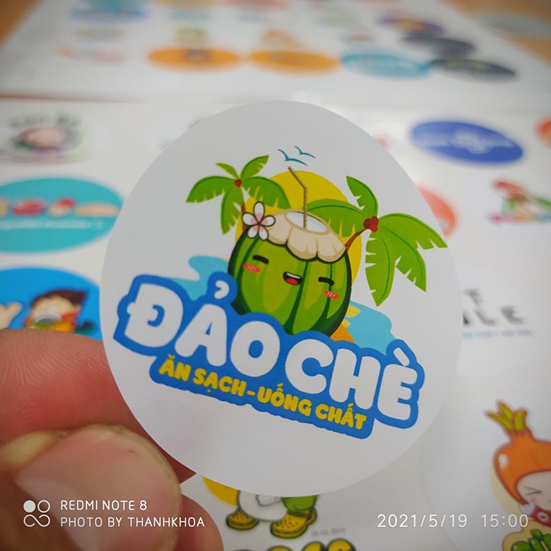 In ấn Sắc Kim - Dịch vụ in sticker ở Gò Vấp với chi phí thấp
