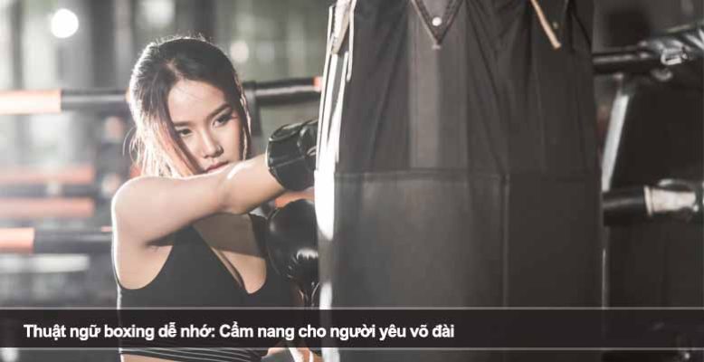 Thuật ngữ boxing dễ nhớ: Cẩm nang cho người yêu võ đài