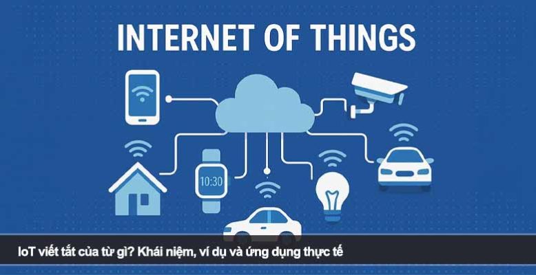 IoT viết tắt của từ gì? Khái niệm, ví dụ và ứng dụng thực tế